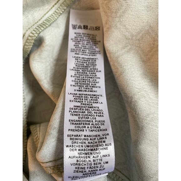 ASOS NWT Monogram Print Mini Tux Dress, Gray Khaki Cuffed Sleeves Women's 6 (US) - Picture 10 of 12